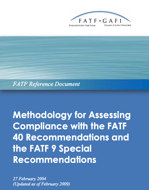 Methodology for Assessing compliance with FATF recommendations